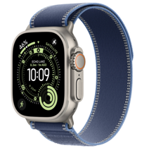 Apple Watch Ultra 3 (2025) GPS + Cellular 49mm Natural Titanium Case with Blue/Bright Blue Trail Loop (M/L, 145–220 мм)