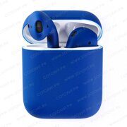 Беспроводная гарнитура Apple AirPods 2 Color (с зарядным футляром) - Matte Blue