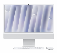 Моноблок Apple iMac 24" (2024) Silver MWUC3 (M4 8C CPU, 8C GPU, 16GB, 256GB SSD)